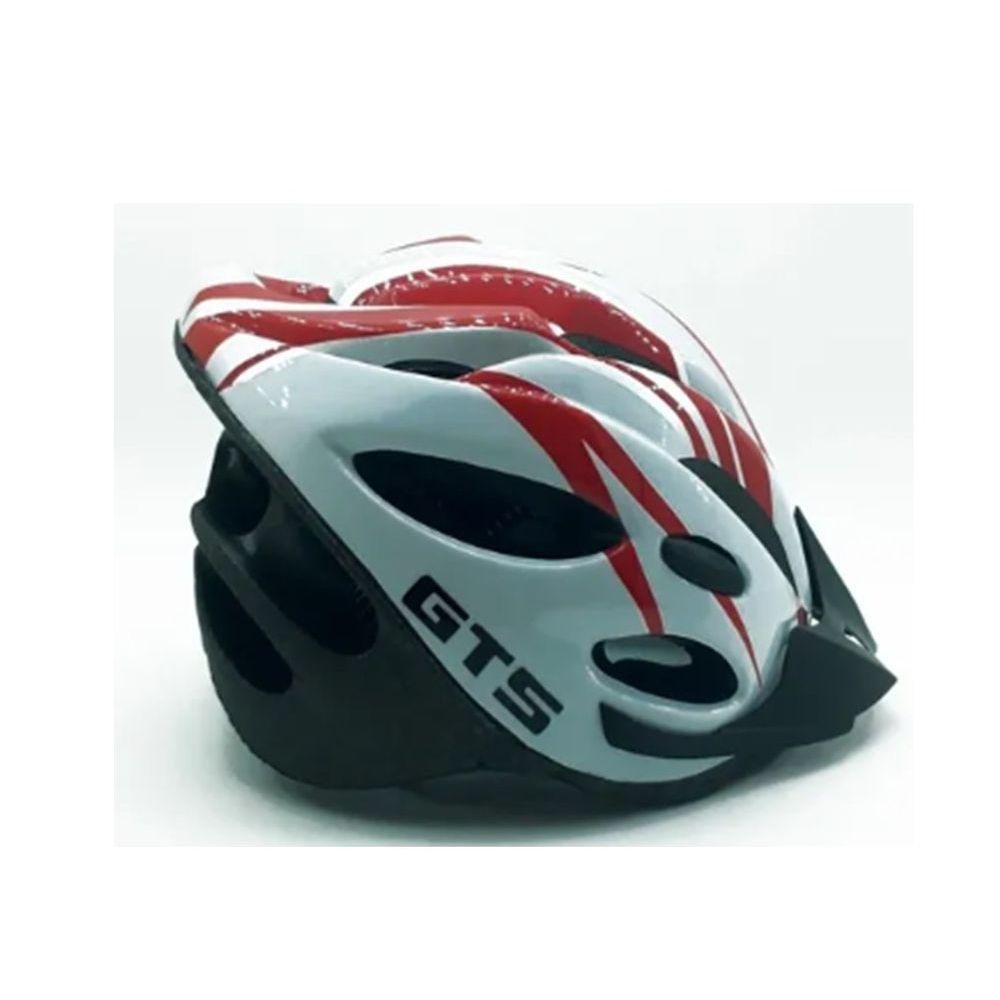 Capacete para Ciclismo com Sinalizador Led Bike Gts