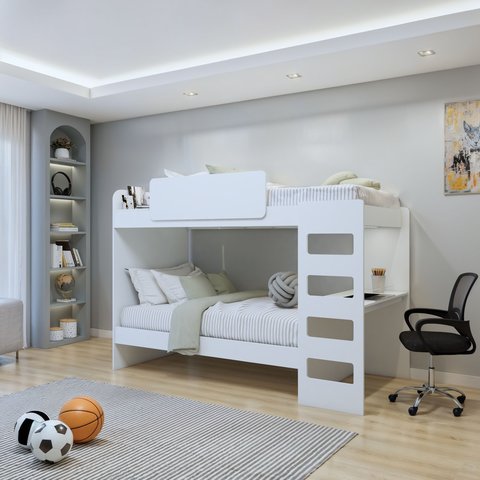 Beliche Solteiro Cantos Arredondados com Led Olga