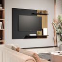 Ver imagem 1 de Painel para Sala Quarto para Tv Smart até 55 Polegadas Eliana 71 - Cores - Comprar Moveis em Casa:pr