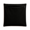 Ver imagem 2 de Kit 2 Capa de Almofada 42cm Decorativa Suede Sofá Poltrona Cor:preto