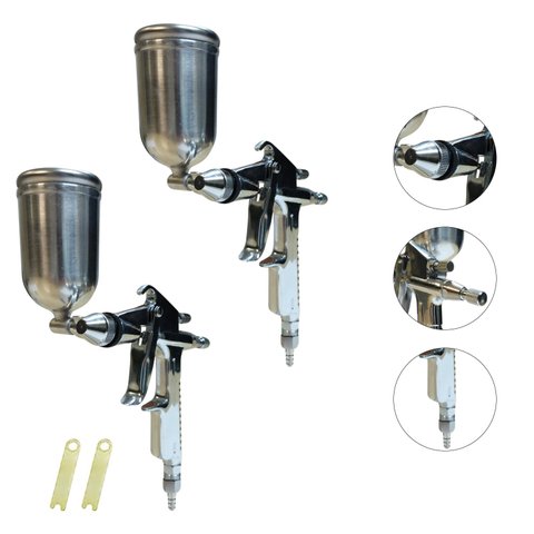 2 PISTOLAS DE PINTURA MOD MINI K3 BICO 0,5MM