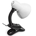 Ver imagem 4 de Luminária de Mesa com Presilha Branca Bivolt