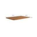 Ver imagem 3 de Tampo de Mesa Retangular 120x80cm Cor Canela em MDP para Mesa de Jantar - Kappesberg