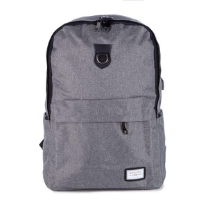 Mochila para Notebook Executiva Ht-8002 Tecido Impermeavel Entradasb Poliester - Cinza