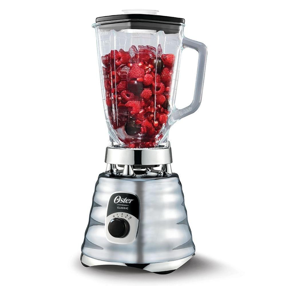 Liquidificador New Osterizer Clássico Chrome Oster 127V - 11