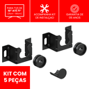 Ver imagem 2 de Suporte Tv Parede Universal Fixo Kit 5 Peças de 10 a 71 Pole