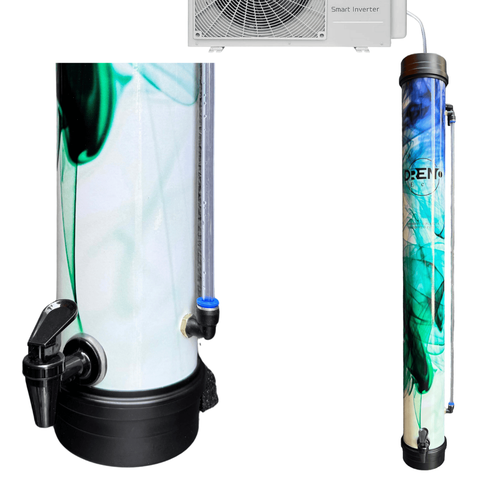 Dreno Ecológico para Ar Condicionado Drenoeco - 8 Litros - Cor Fumaças 97cm.