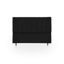 Ver imagem 1 de Cabeceira Estofada Moderna e Elegante para Cama de Casal 140 Eros Suede