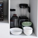 Ver imagem 5 de Balcão para Cooktop 1,05m 4 Bocas 1 Nicho com 1 Porta e Gaveta Turim Branco