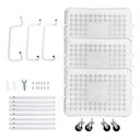 Ver imagem 1 de Carrinho Organizador Multiuso com Rodas 3 Prateleiras