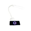 Ver imagem 4 de Luminária de Mesa LED Carregamento Sem Fio Induçao Celular Touch Articulavel 3 Cores