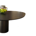 Ver imagem 3 de Mesa de Jantar Orgânica Holanda 160x140cm Madeira Ébano