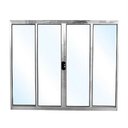 Ver imagem 1 de Vitrô de 4 Folhas com Basculante e com Grade 120x 150 Metros - 0054 - Janellot Vitro 4f 120x150 C/ba