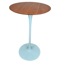 Ver imagem 1 de Mesa Saarinen Bistrô Freijó 70cm - Base Branca