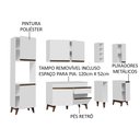 Ver imagem 5 de Armário de Cozinha Completa 235cm Branco Reims Madesa 02