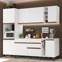 Ver imagem 1 de Armário de Cozinha Completa 235cm Branco Reims Madesa 02