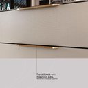 Ver imagem 2 de Guarda Roupa Casal 6 Portas com Espelho Giardino Amendola Touch/nude Prime Tx - Demóbile