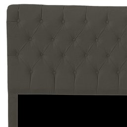 Cabeceira Casal King Size Estofada para Cama Box Glass Veludo Tabaco - 3