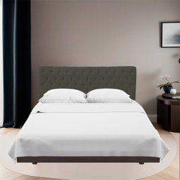 Cabeceira Casal King Size Estofada para Cama Box Glass Veludo Tabaco - 2