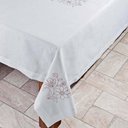 Ver imagem 2 de Toalha de Mesa Retangular 180x275cm 7024 - Rafimex Branca