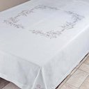 Ver imagem 1 de Toalha de Mesa Retangular 180x275cm 7024 - Rafimex Branca