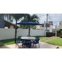 Ver mais imagens de Ombrelone Central 240cm de Diâmetro em Alumínio com Base Persianet