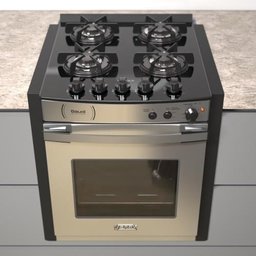 Fogão Embutir 4 Bocas Gaudí Platinum Vitreo Inox Gás Glp 127 V Venax 22103 - 2