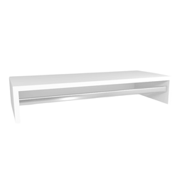 Cabideiro de Parede Suspenso 70x25x13,5 Branco - 3