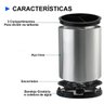 Porta Talheres Utensilios Base Giratoria Inox Bancada Cozinha Suporte Pia Mesa Organizaçao Limpeza M - 6