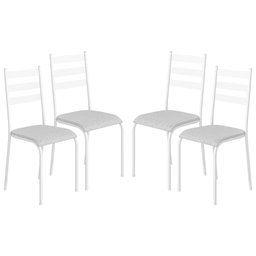 Kit 4 Cadeiras para Cozinha e Sala de Jantar 541.sli - 2