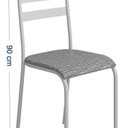 Ver imagem 3 de Kit 4 Cadeiras para Cozinha e Sala de Jantar 541.sli