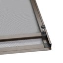 Ver imagem 4 de Tela Mosquiteira em Alumínio - Altura Regulável - Fumê - Kit C/ 2 Pçs