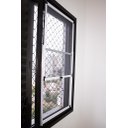 Ver imagem 6 de Tela Mosquiteira em Alumínio - Altura Regulável - Marrom - Kit C/ 2 Pçs