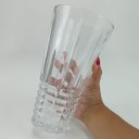 Ver imagem 4 de Lourent Vaso 24x14x14cm Cristal Eco Transp