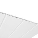 Ver imagem 3 de Forro de PVC 8mm 10 UN Zapinplast - Branco Gelo