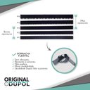 Ver imagem 2 de Rodo Dentado 60cm Autonivelante + Limitador Lateral Ski Dupol Rodo Dentado - Rodo Autonivelante - Ro