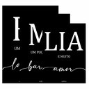 Ver imagem 4 de Kit 3 Quadro Decorativo Família Amor Sala Quarto Qualidade Premium 28x20cm