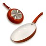 Frigideira Laranja em Alumínio Revestimento Cerâmico 26cm - 1