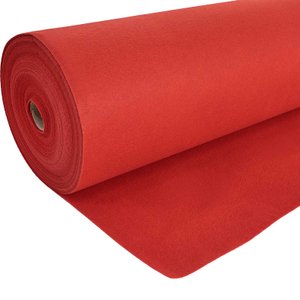 Carpete Vermelho para Eventos, Feiras, Shows, Casamentos, Formaturas, Festivais 2,00 X 1,00m (2m²)