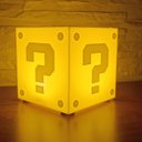 Ver imagem 4 de Luminaria Abajur de Mesa Amarelo Branco Mario Bros Grande