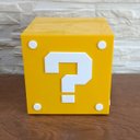 Ver imagem 6 de Luminaria Abajur de Mesa Amarelo Branco Mario Bros Grande