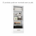Ver mais imagens de Closet Modulado 3 Peças 3 Gavetas Smart Versatile Espresso Móveis Branco