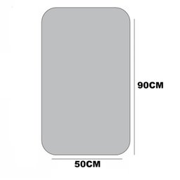 Espelho Decorativo Orgânico 90cmx50cm E09, Moderno Luxo Sala Quarto Banheiro - 4