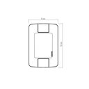 Ver imagem 4 de Kit 3 Conjunto 4x2 2 Interruptores Tramontina Aria 6a 250v