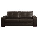Ver imagem 2 de Sofá Decorativo 2 Lugares Turim 200cm Couro Marrom G58 - Gran Belo