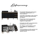 Ver imagem 6 de Armário de Cozinha Milão 2 Peças Preto
