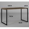 Mesa Para Estudo, Bancada Home Office Escrivaninha 120cm - 2