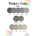 Ver imagem 3 de Cabeceira Estofada Queen 10 Blocos Não É Segredo Linho Marrom Claro 160x60