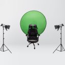 Ver imagem 2 de Tela Verde Chroma Key Portátil Fundo Infinito Vídeo Gravação