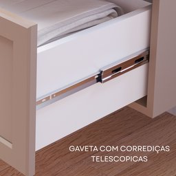Gabinete Suspenso para Banheiro com Cuba Ketlyn Espresso Móveis - 8